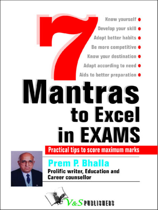 Title details for 7 Mantras to Excel in Exams by Prem P. Bhalla - Available